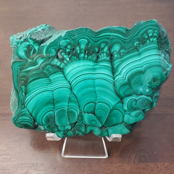 1.18 lbs Malachite Crystal Slab - Picture 7 of 17